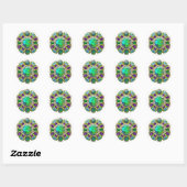 Sieraden Mandala Ronde Sticker (Vel)