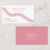 Sieraden Parel Visitekaartje (Voorkant / Achterkant)