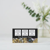 Sieraden patroonbedrijf logo visitekaartje (Staand voorkant)