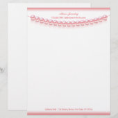 Sieraden Pearl Letterhead Briefhoofd (Voorkant / Achterkant)