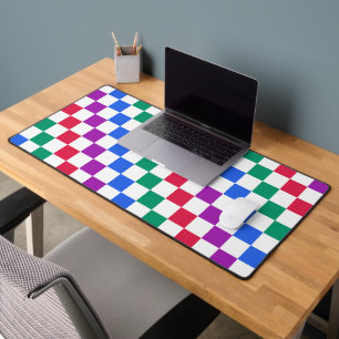 Sieraden snoep diagonaal dambord patroon bureaumat