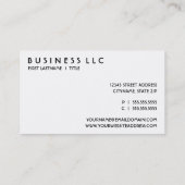 sieraden. visitekaartje (Achterkant)