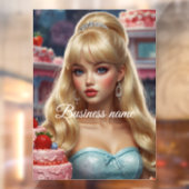 Sieraden voor de etalage raamsticker (Vel 2)