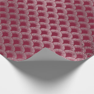 Sieraden Weegschalen Maroon Burgundy Zilver Vip Cadeaupapier