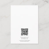 Sieradenhouder Ketting Display Business Logo Visitekaartje (Achterkant)