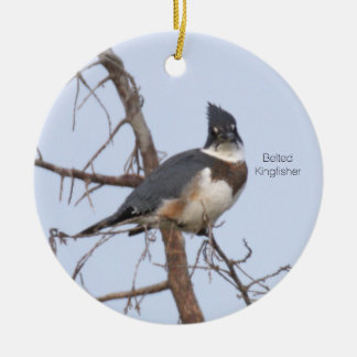 Sieradenvogel met riemke kingfisher keramisch ornament