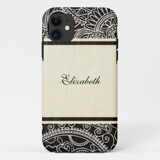  sierbloem 4 Case-Mate iPhone case (Achterkant)