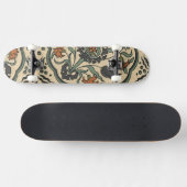 Sierbloem Persiaans tegelontwerp Skateboard (Horizontaal)
