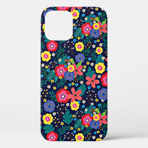 Sierbloemen En Bladeren Patroon-48675 iPhone 12 Pro Hoesje