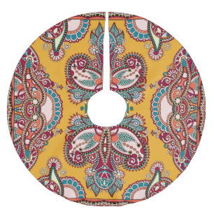Sierbloemen Paisley: traditionele bandana Kerstboom Rok