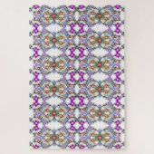 sierbloemen puzzel legpuzzel (Verticaal)