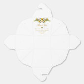 Sierbloemen zomer bruiloft bedankdoosjes (Ongevouwen)