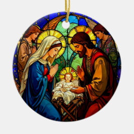 sierboom van de geboorte keramisch ornament