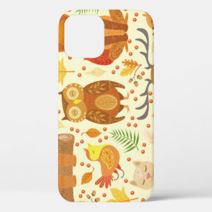 Sierbosdieren illustratie. iPhone 12 hoesje