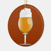 sierglas voor bier keramisch ornament (Links)