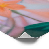 Sierkunst gezicht kunst prinses poster (Hoek)