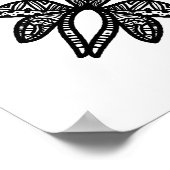 Sierkunst (klein formaat $12.80) poster (Hoek)