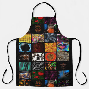 Sierkunst Pop Art-patroon  Schort