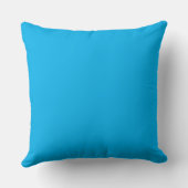 Sierkussen aangepaste sjabloon blauw monogram fami (Achterkant)