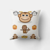 Sierkussen aap (Achterkant)