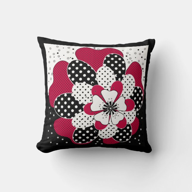 Sierkussen Abstracte patches voor het kantelen (Voorkant)