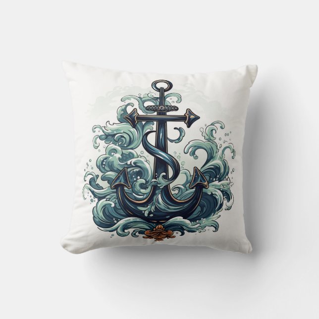 Sierkussen Anchor (Voorkant)