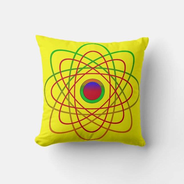 Sierkussen atoms (Voorkant)