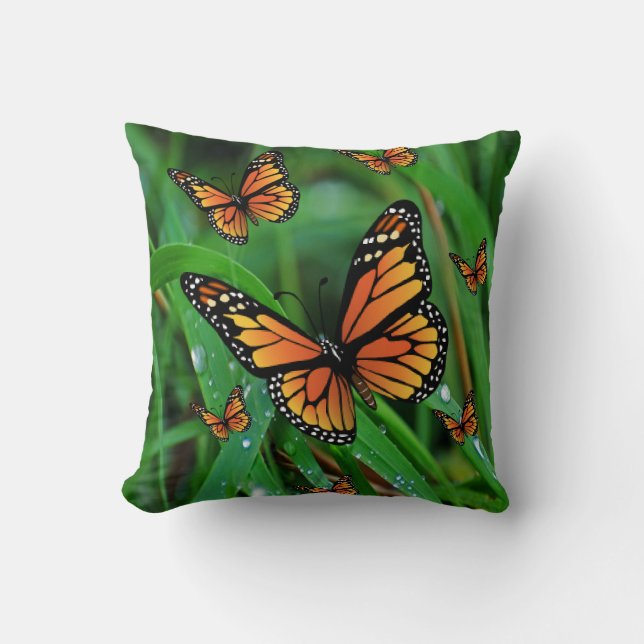 Sierkussen Butterfly (Voorkant)