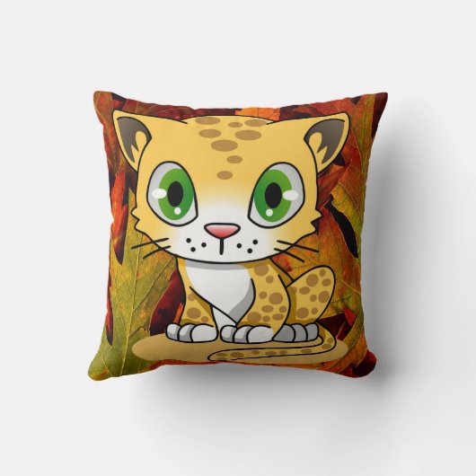 Sierkussen Cat (Achterkant)