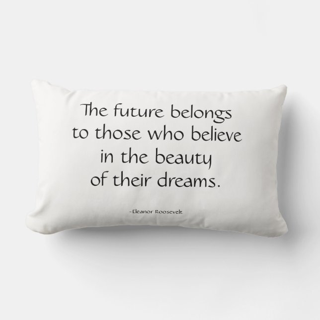 Sierkussen Dreams Quote Kussen (Voorkant)
