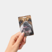 Sierkussen Engelse Bulldog Badge (Handheld)