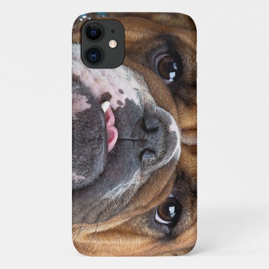 Sierkussen Engelse Bulldog Case-Mate iPhone Case (Achterkant)