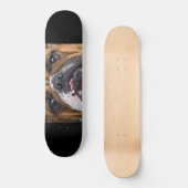 Sierkussen Engelse Bulldog Skateboard (Voorkant)