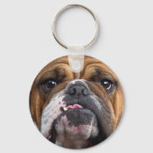Sierkussen Engelse Bulldog Sleutelhanger (Voorkant)