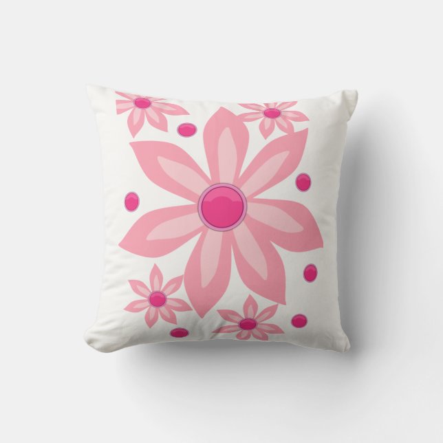 Sierkussen Floral (Voorkant)