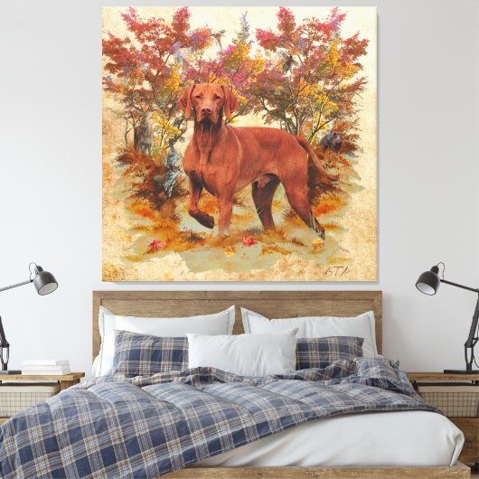 Sierkussen Glas Onderzetter C Canvas Afdruk (Insitu (Slaapkamer))