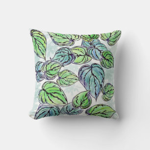 Sierkussen Groene bladeren