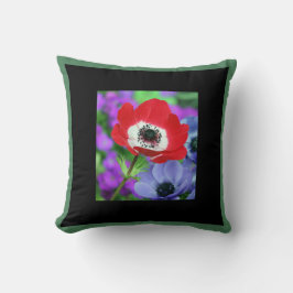 SIERKUSSEN HAPPY SEED ROOD POPPY MONOGRAM