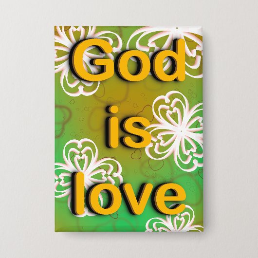 Sierkussen is liefde button (Voorkant)