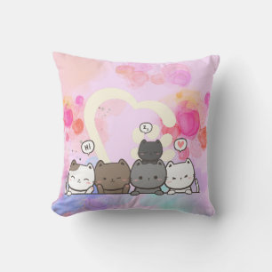 Sierkussen katten liefde