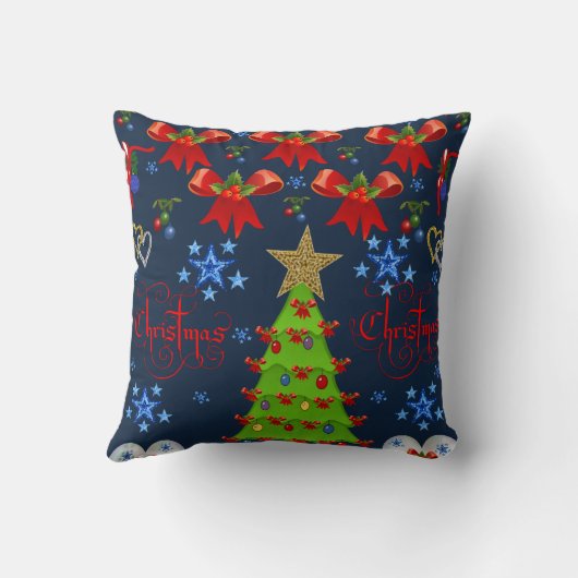 Sierkussen kerst (Achterkant)