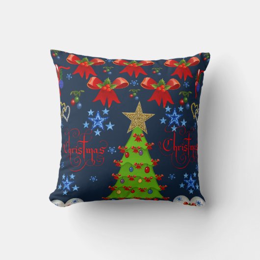 Sierkussen kerst (Voorkant)