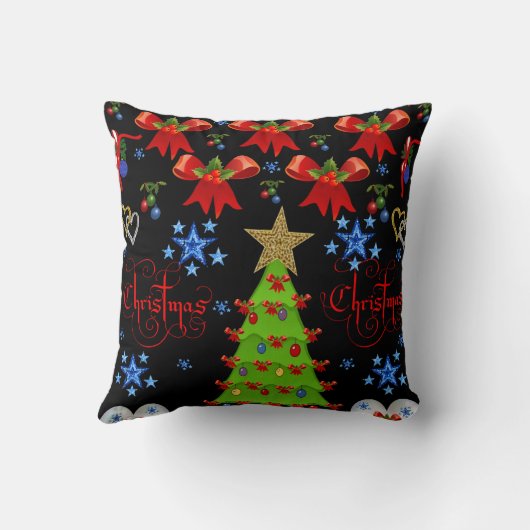 Sierkussen kerst (Achterkant)