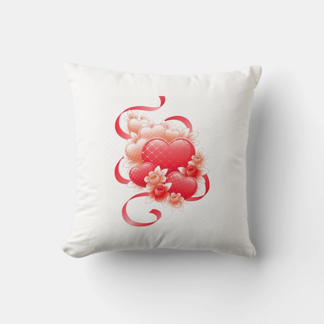 Sierkussen Love 16" x 16" (Voorkant)