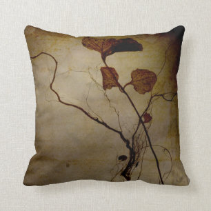 Sierkussen met blauw leder