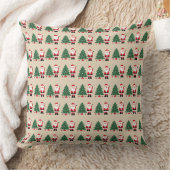 Sierkussen met kerstversiering (Deken)