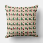 Sierkussen met kerstversiering (Achterkant)