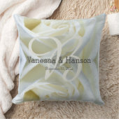 Sierkussen Modern White Rose Keepomwille (Deken)