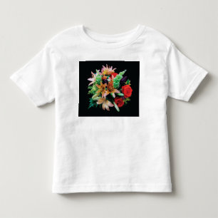 Sierkussen mooie bloemen kinder shirts