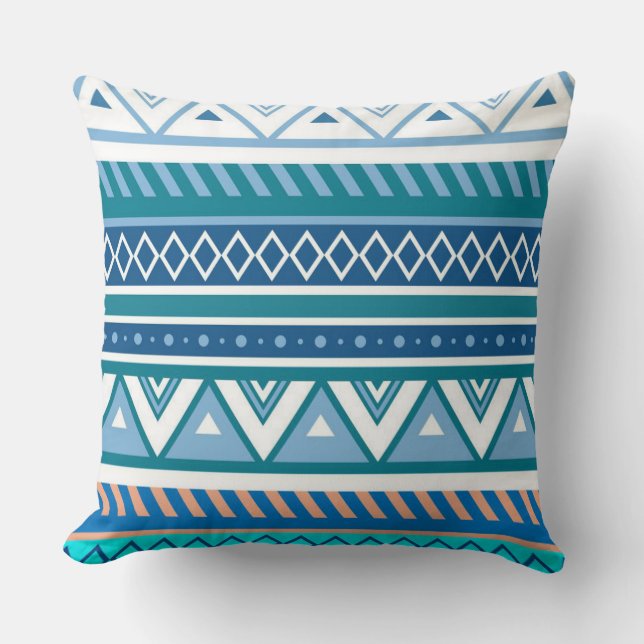 Sierkussen/Native American Pattern Kussen (Voorkant)